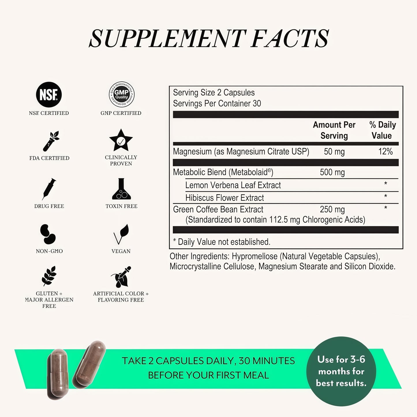 Veracity Metabolism Ignite - Boosts GLP-1 to Reduce Appetite and Cravings for Clinically Proven Weight Loss - Natural GLP-1 & Metabolic Support Supplement - Burns Fat - Side Effect Free - 30 Serving