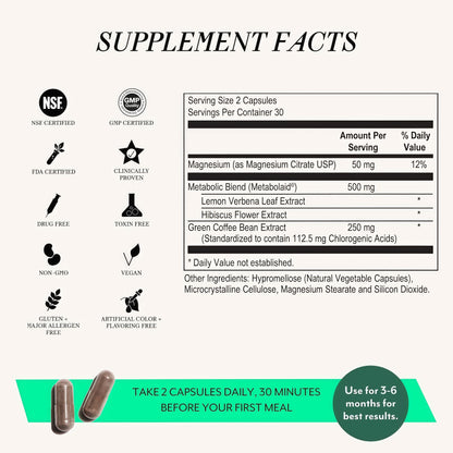 Veracity Metabolism Ignite - Boosts GLP-1 to Reduce Appetite and Cravings for Clinically Proven Weight Loss - Natural GLP-1 & Metabolic Support Supplement - Burns Fat - Side Effect Free - 30 Serving